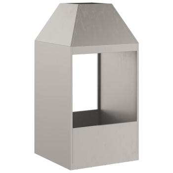 Feuerstelle 50x50x100 cm Wetterstahl