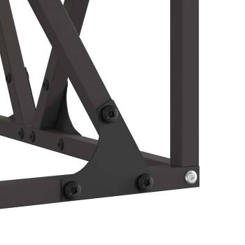 Feuerschale Quadrat 50x50x35 cm Wetterstahl