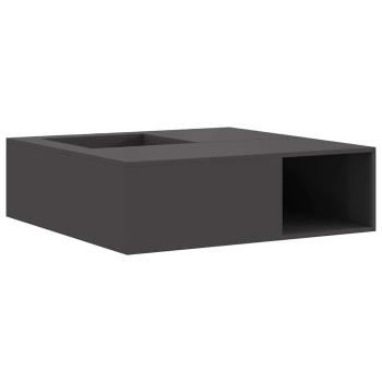 Feuerstelle Schwarz 100 x 100 x 30 cm Wetterfeststahl