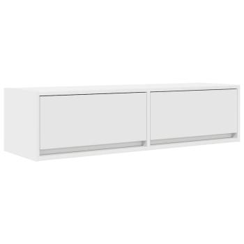 TV-Schrank Weiß 100x31x25,5 cm Holzwerkstoff