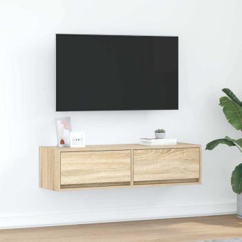 ARDEBO.de - TV-Schrank Sonoma Eiche 100x31x25,5 cm Holzwerkstoff