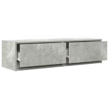 TV-Schrank Beton Grau Holzwerkstoff 100 x 31 x 25,5 cm