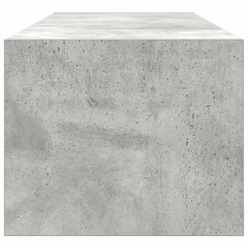 TV-Schrank Beton Grau Holzwerkstoff 100 x 31 x 25,5 cm