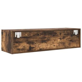 TV-Schrank Räuchereiche 100x31x25,5 cm Holzwerkstoff