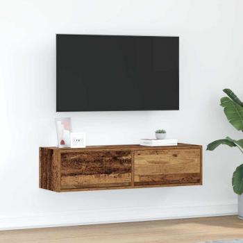 ARDEBO.de - TV-Schrank Alte Holz 100x31x25,5 cm Holzwerkstoff