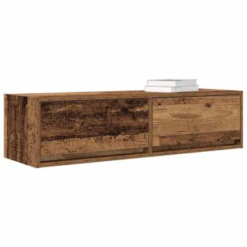 TV-Schrank Alte Holz 100x31x25,5 cm Holzwerkstoff