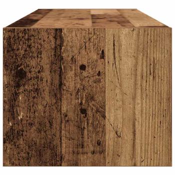 TV-Schrank Alte Holz 100x31x25,5 cm Holzwerkstoff