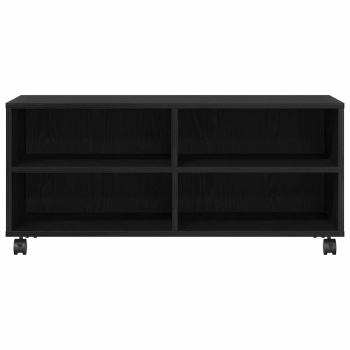 TV-Schrank Schwarz 90x35x35 cm Holzwerkstoff