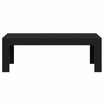 Couchtisch Schwarz Eiche 102x50x35 cm Holzwerkstoff