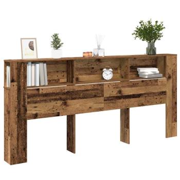 Kopfteile Schrank Altholz 220x18,5x104,5 cm