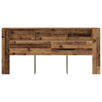 Kopfteile Schrank Altholz 220x18,5x104,5 cm