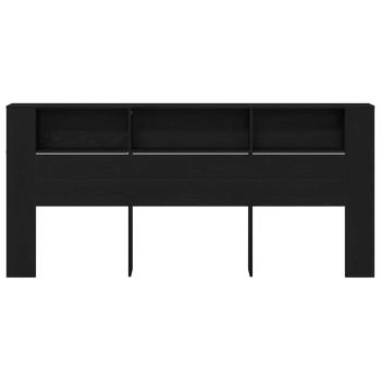 Kopfteilschrank Schwarze Eiche 220x18,5x104,5 cm