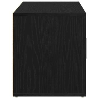 TV-Schrank Schwarz Eiche 100x35x40 cm Holzwerkstoff