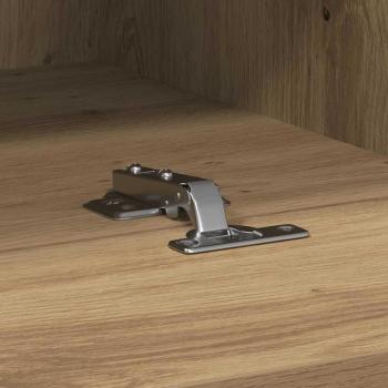 TV-Wandanrichten 2 Stück Artisan Eiche 100x30x30 cm Holzwerkstoff