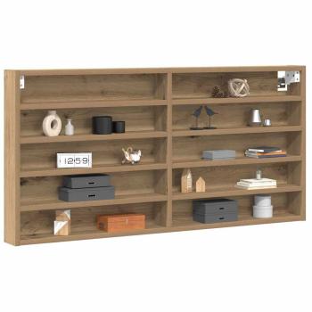 Wandregal Artisan Eiche Holzwerkstoff
