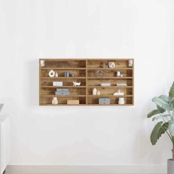 Wandregal Artisan Eiche Holzwerkstoff