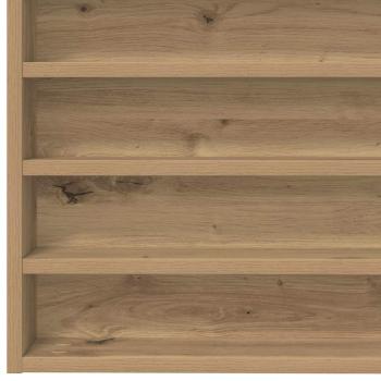 Wandregal Artisan Eiche Holzwerkstoff