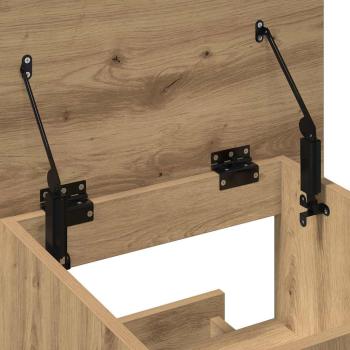 Rednerpult mit Rädern Artisan Eiche Leimholz