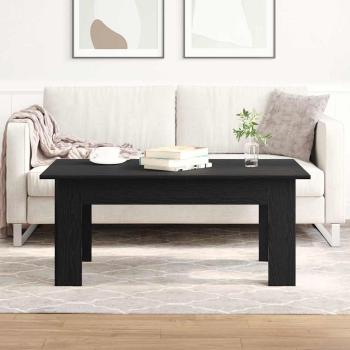 ARDEBO.de - Couchtisch Schwarz Eiche 100x60x42 cm aus Holzwerkstoff