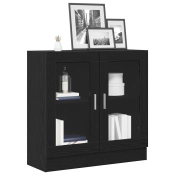 Bücherregal Schwarz Eiche 82,5x30,5x80 cm aus Spanplatte