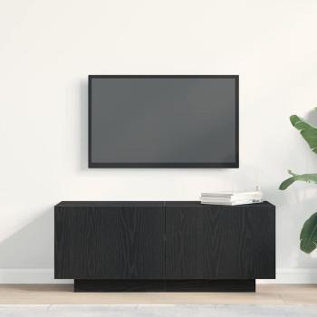 TV-Regal Schwarz Eiche 100x35x40 cm Holzwerkstoff