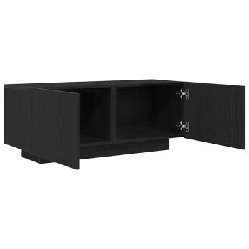TV-Regal Schwarz Eiche 100x35x40 cm Holzwerkstoff