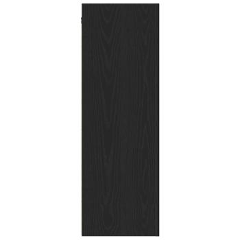 Wand-TV-Schrank Schwarz Eiche 30,5x30x90 cm aus Holzwerkstoff