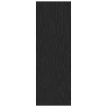 Wandmontierte TV-Schränke 2er Set Schwarz Eiche 30,5x30x90 cm Holzwerkstoff