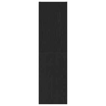 TV-Schrank Schwarz Eiche 30,5x30x110 cm Nachbildung