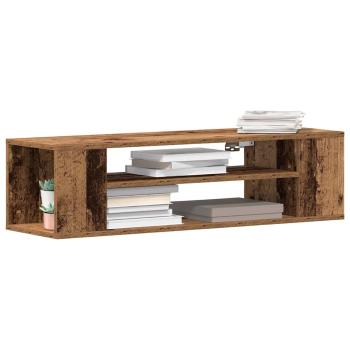 Wand-TV-Schrank aus altem Holz 100x30x26,5 cm Holzwerkstoff