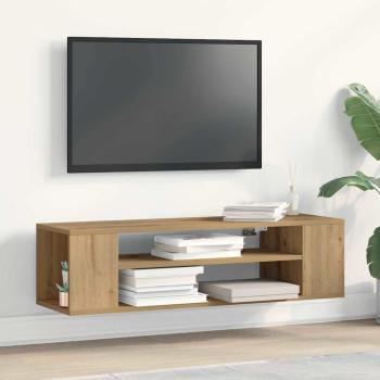 ARDEBO.de - Wand-TV-Schrank Artisan Eiche 100x30x26,5 cm Holzwerkstoff