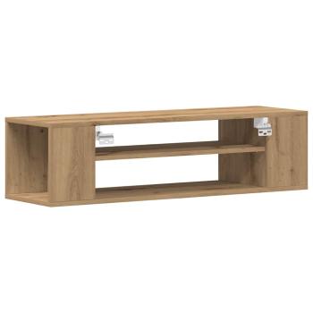 Wand-TV-Schrank Artisan Eiche 100x30x26,5 cm Holzwerkstoff