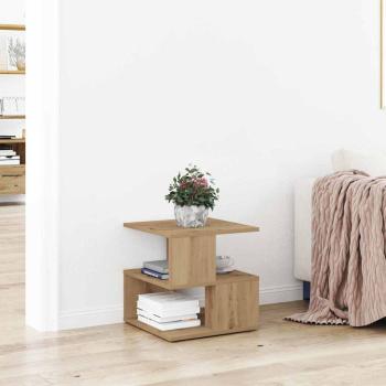 ARDEBO.de - Beistelltisch Artisan Eiche 40x40x40 cm Holzmaterial