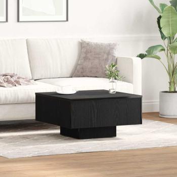 ARDEBO.de - Couchtisch Schwarz Eiche 60x60x31,5 cm aus Holzwerkstoff