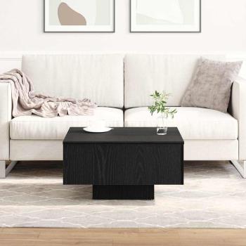 Couchtisch Schwarz Eiche 60x60x31,5 cm aus Holzwerkstoff