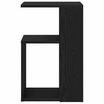 Beistelltisch Schwarze Eiche 36x30x56 cm Engineered Wood