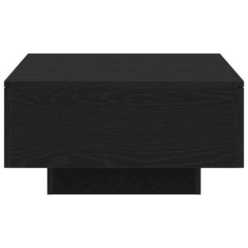 Couchtisch Schwarz Eiche 90x60x31 cm Holzwerkstoff