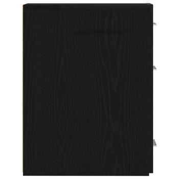 Apotheker-Schrank in Schwarz Eiche 20x45,5x60 cm aus Holzwerkstoff