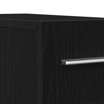 Apotheker-Schrank in Schwarz Eiche 20x45,5x60 cm aus Holzwerkstoff