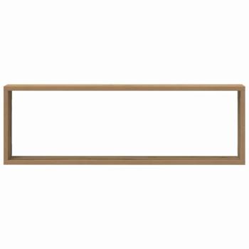 Wandregale 2er Set Artisan Eiche 80x15x26 cm Holzwerkstoff