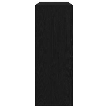 Konsolentisch Schwarz Eiche 105x30x80 cm