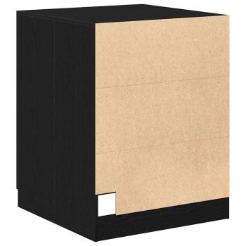 Waschmaschinen-Schrank Schwarze Eiche 70,5x71,5x91,5 cm Holzwerkstoff