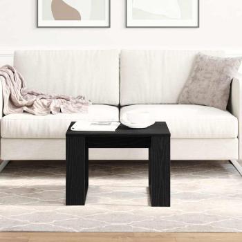 Beistelltisch Schwarze Eiche 50x50x35 cm aus Ingenieurholz