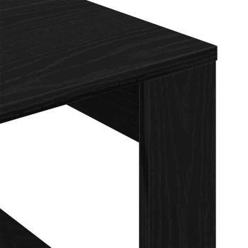 Beistelltisch Schwarze Eiche 50x50x35 cm aus Ingenieurholz