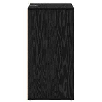 Schuhschrank Schwarze Eiche 60x35x70 cm Holzwerkstoff