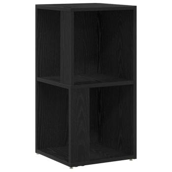 Eckenregal Schwarze Eiche 33x33x67 cm Holzwerkstoff