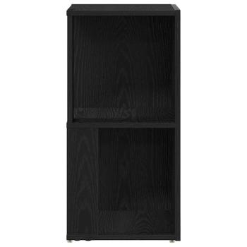 Eckenregal Schwarze Eiche 33x33x67 cm Holzwerkstoff