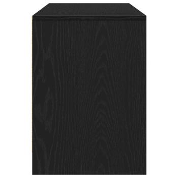 TV-Schrank Schwarz Eiche 102x37,5x52,5 cm Holzwerkstoff