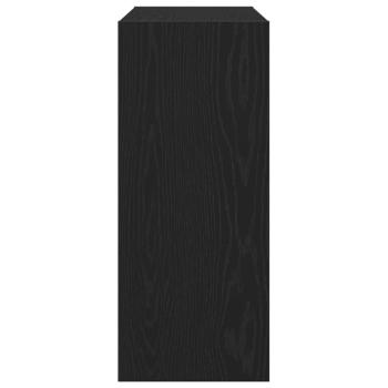 Bücherregal/Raumteiler Schwarz Eiche 100x30x72 cm Holzwerkstoff