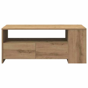 Couchtisch - Artisan-Eiche - 102x55x43,5 cm - Hergestellt aus Holzwerkstoff